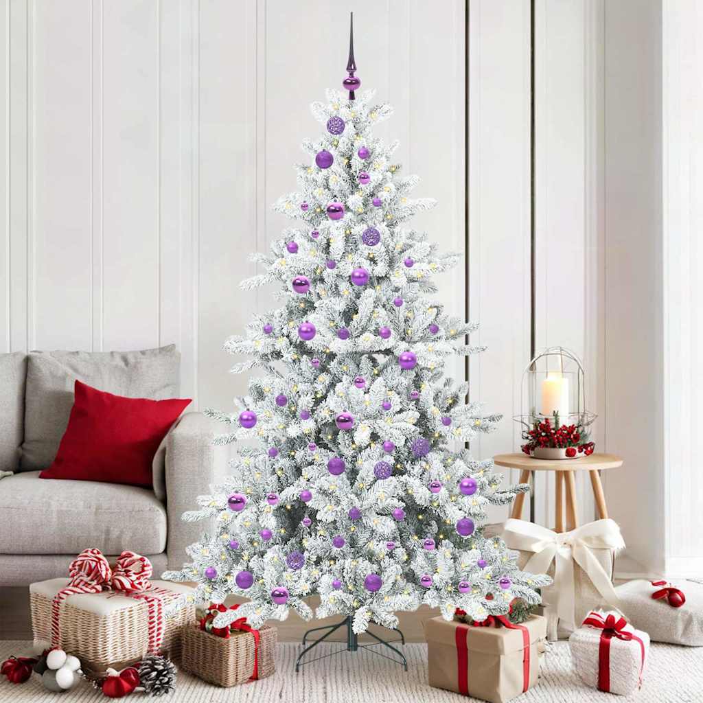 Kunstmatige Inklapbare Kerstboom met 300 LED 180 cm PVC