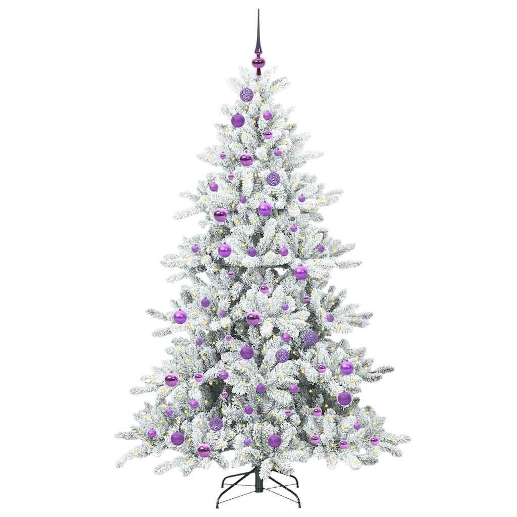Kunstmatige Inklapbare Kerstboom met 300 LED 180 cm PVC