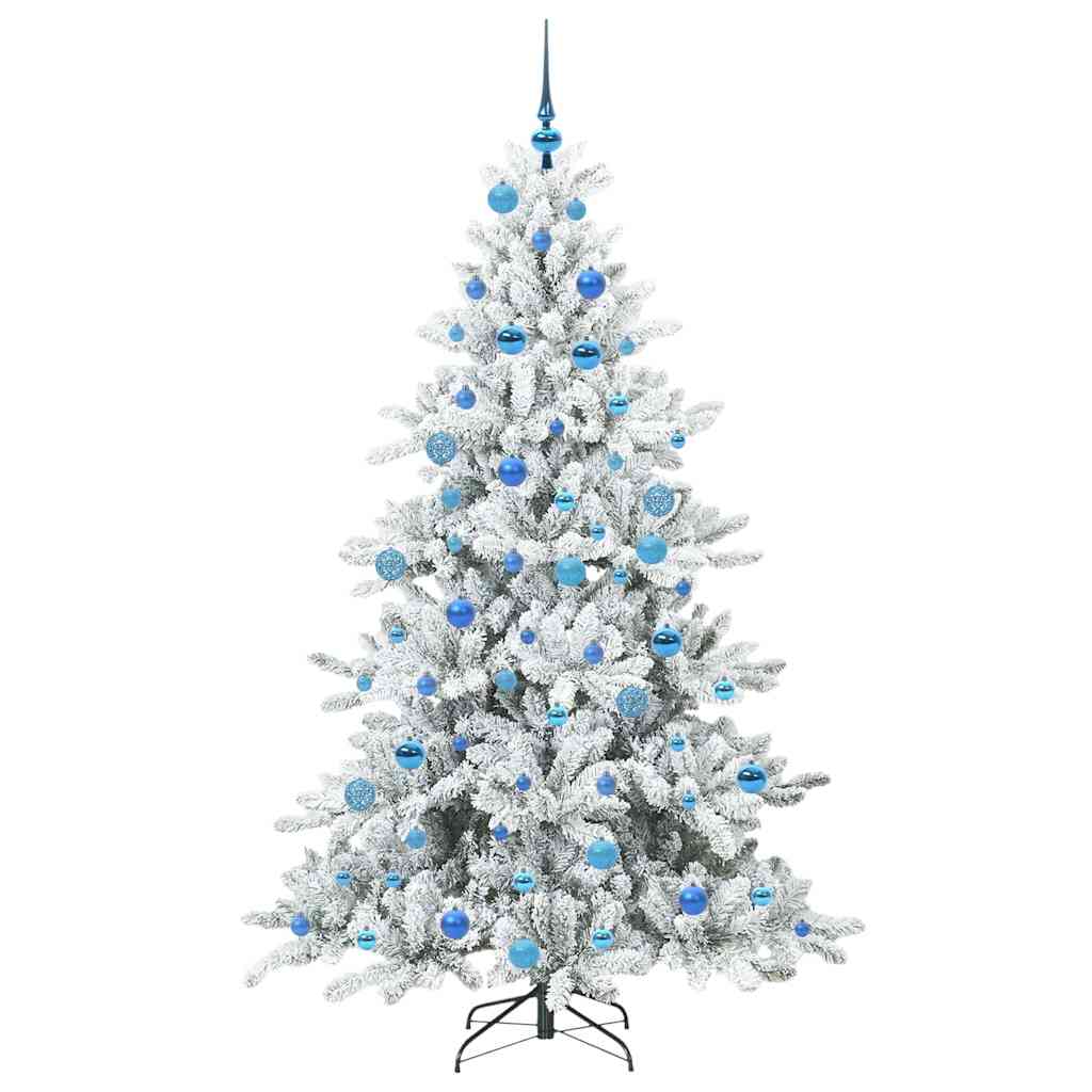 Kunstmatige Inklapbare Kerstboom met 300 LED 180 cm PVC