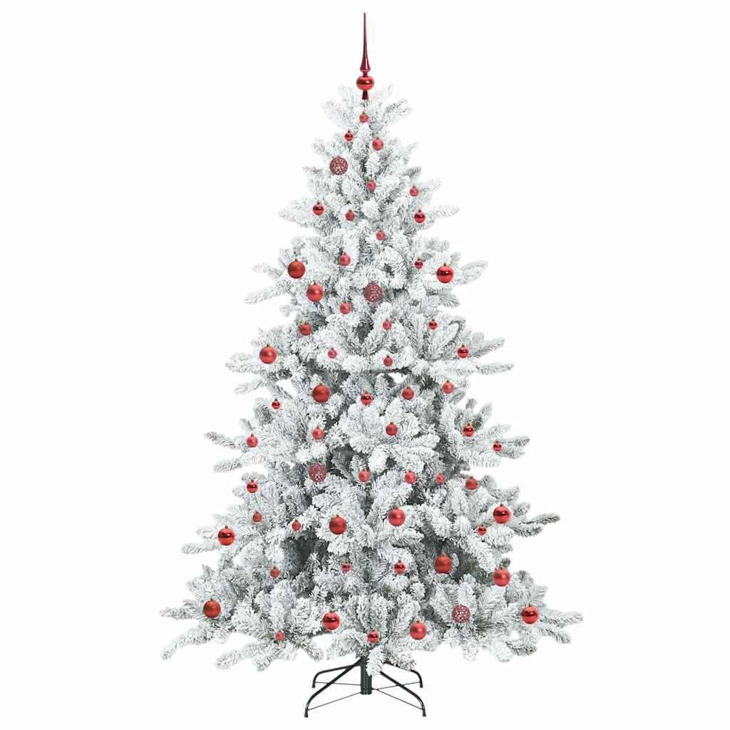 Kunstmatige Inklapbare Kerstboom met 300 LED 210 cm PVC