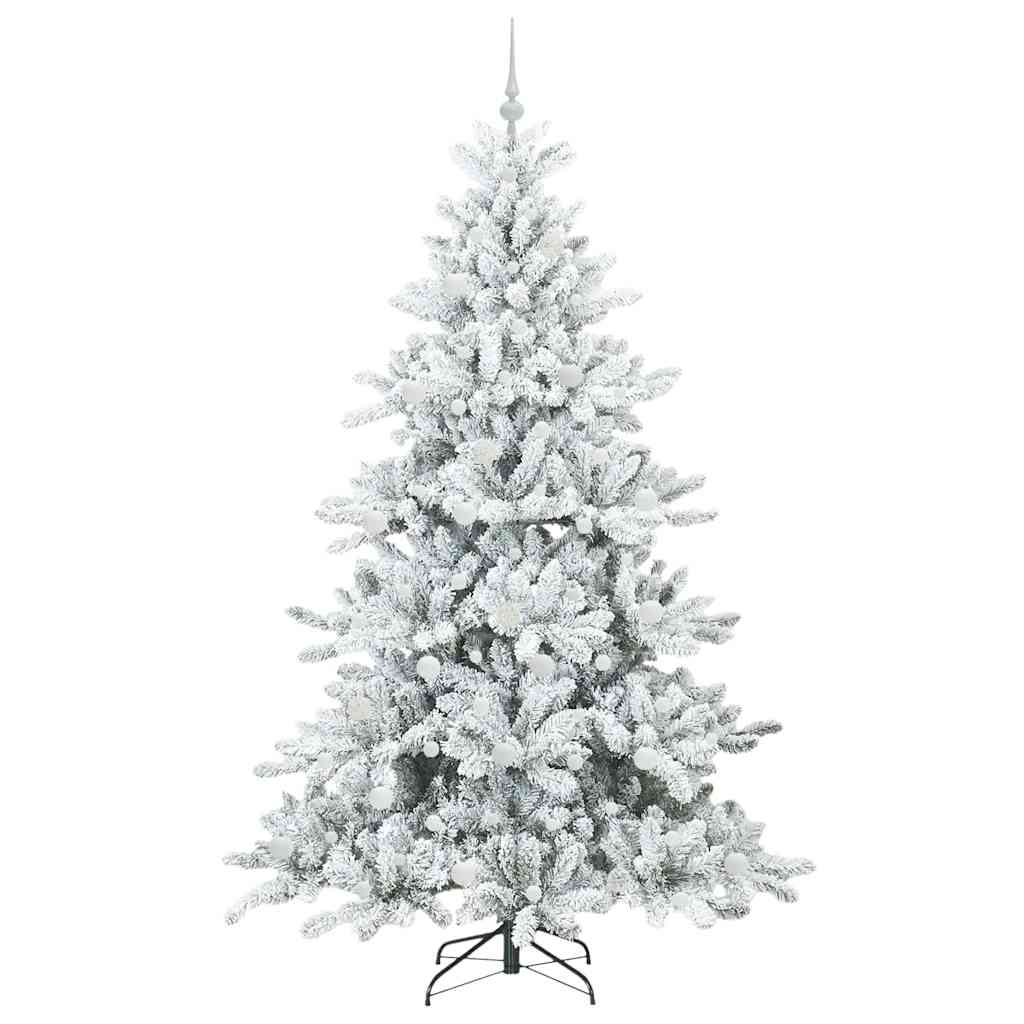 Kunstmatige Inklapbare Kerstboom met 300 LED 210 cm PVC