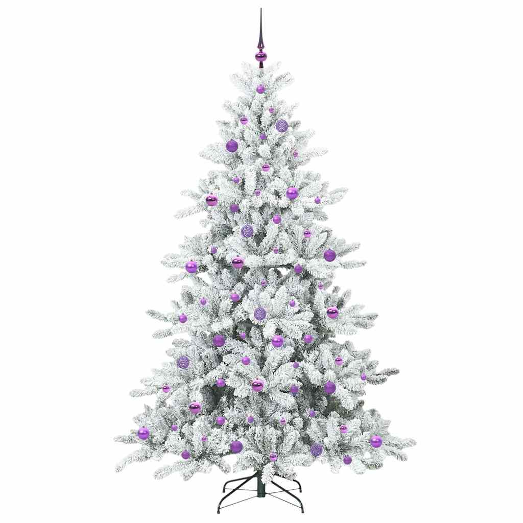Kunstmatige Inklapbare Kerstboom met 300 LED 210 cm PVC
