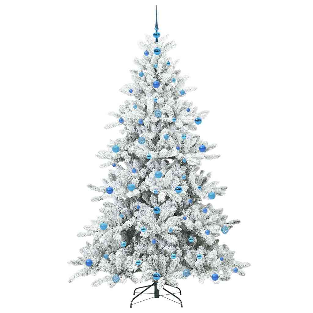 Kunstmatige Inklapbare Kerstboom met 300 LED 210 cm PVC