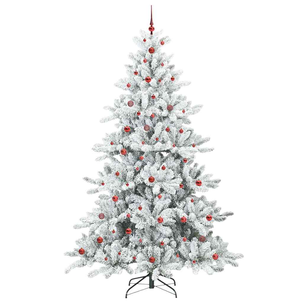 Kunstmatige Inklapbare Kerstboom met 300 LED 240 cm PVC
