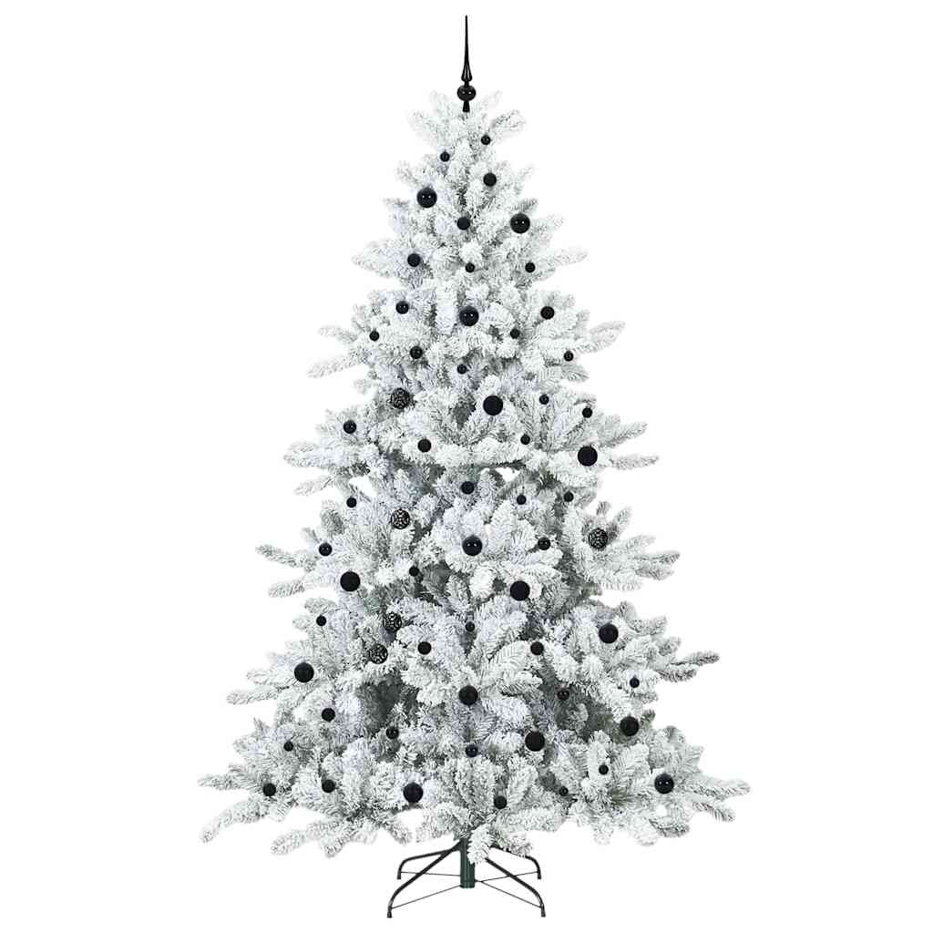 Kunstmatige Inklapbare Kerstboom met 300 LED 240 cm PVC