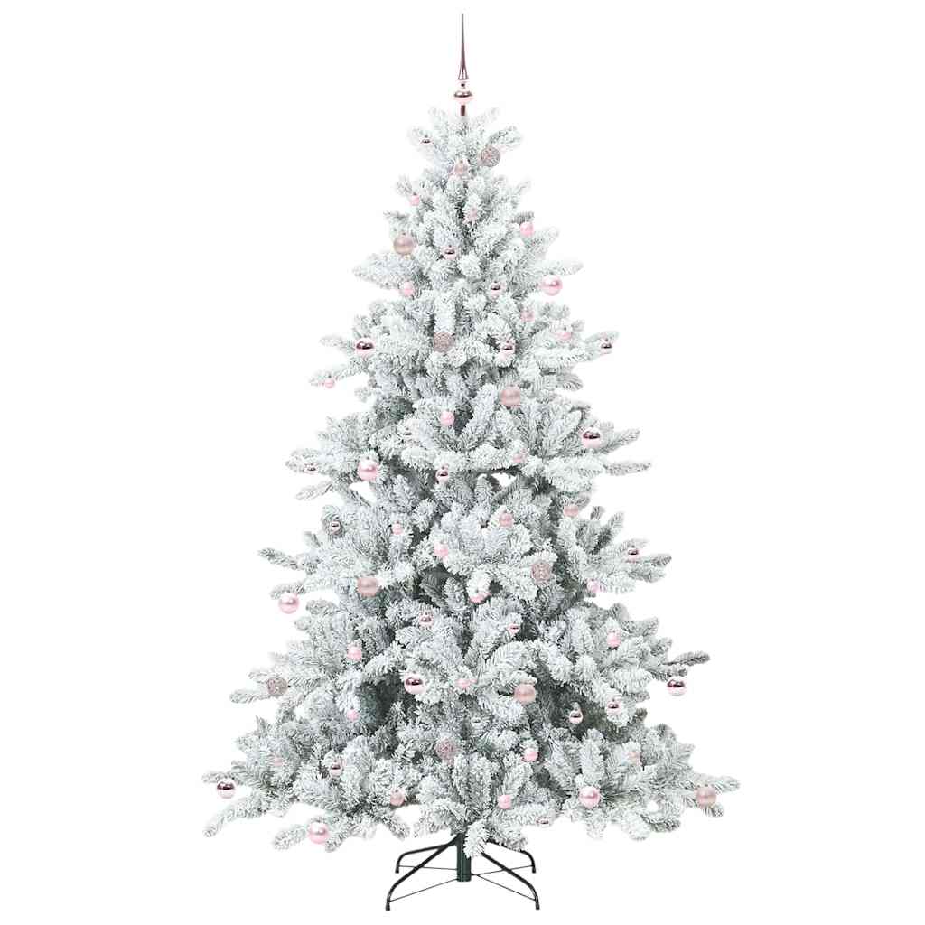 Kunstmatige Inklapbare Kerstboom met 300 LED 240 cm PVC