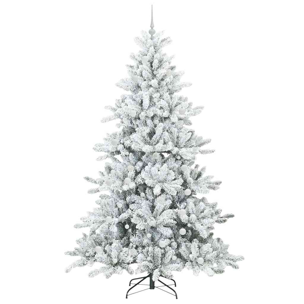 Kunstmatige Inklapbare Kerstboom met 300 LED 240 cm PVC