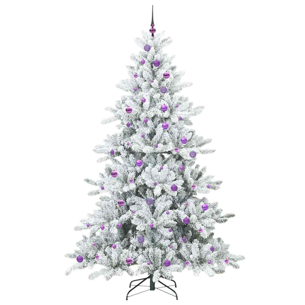 Kunstmatige Inklapbare Kerstboom met 300 LED 240 cm PVC