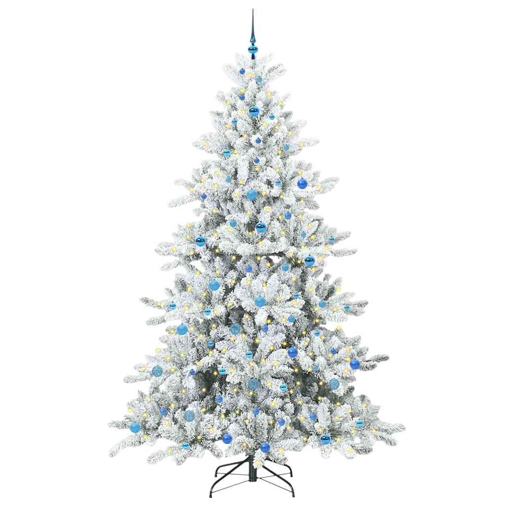 Kunstmatige Inklapbare Kerstboom met 300 LED 240 cm PVC