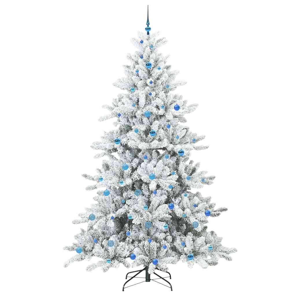 Kunstmatige Inklapbare Kerstboom met 300 LED 240 cm PVC