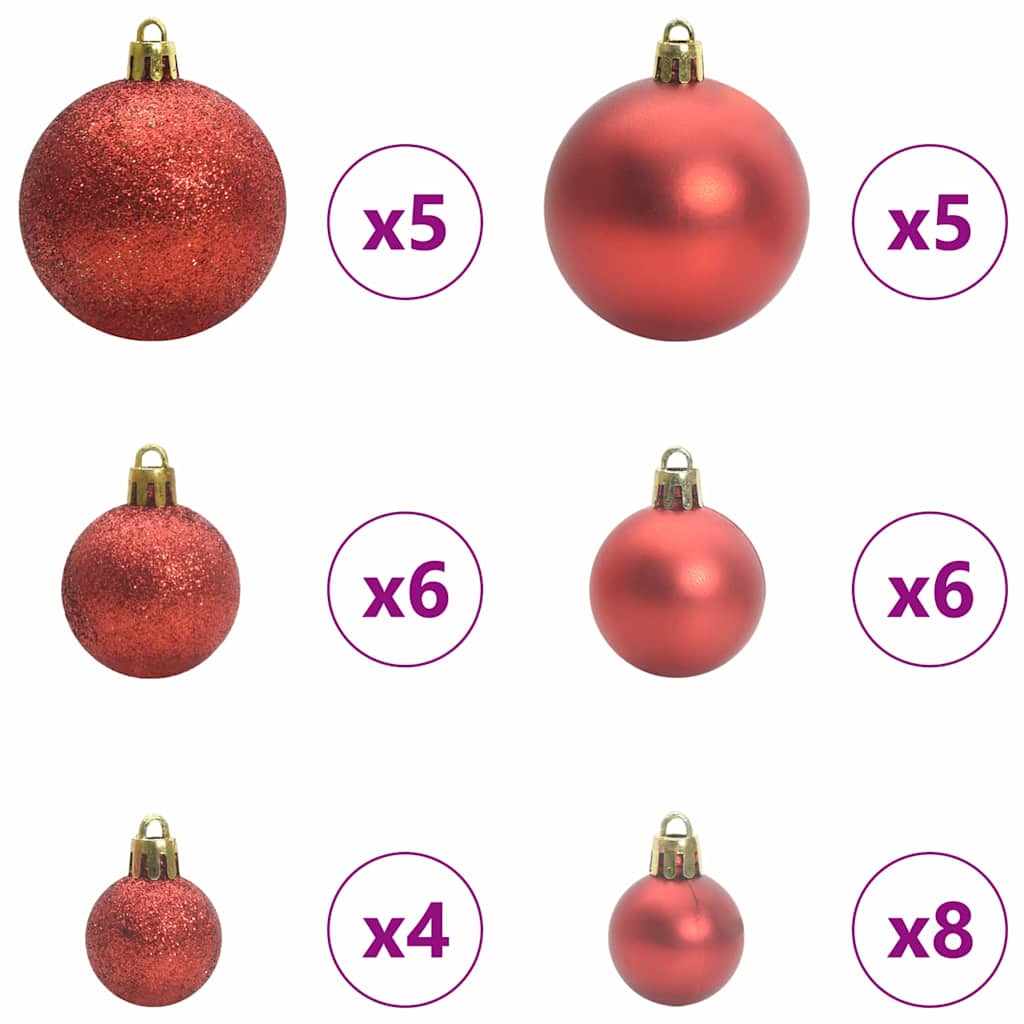 Kunstkerstboom met 150 LED met standaard Groen 150 cm PE en PVC