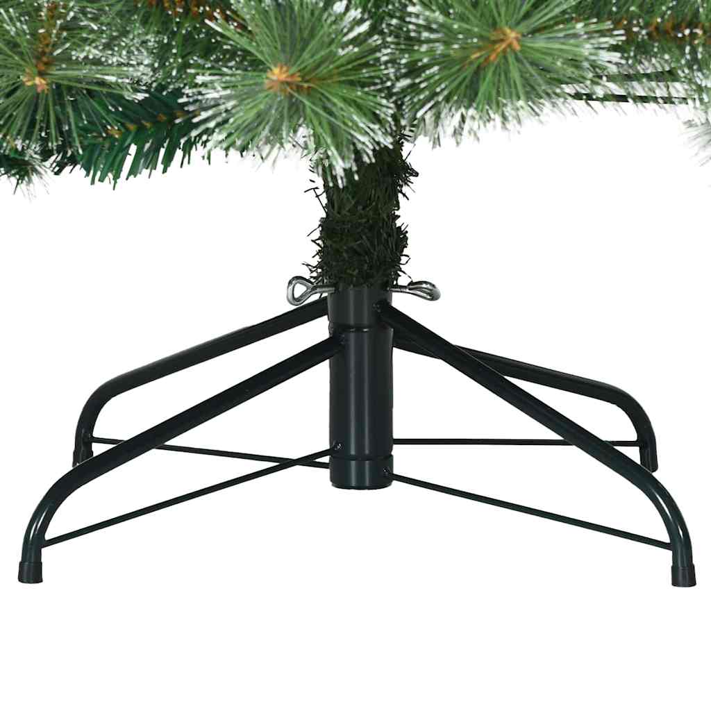 Kunstkerstboom met 150 LED met standaard Groen 120 cm PE en PVC