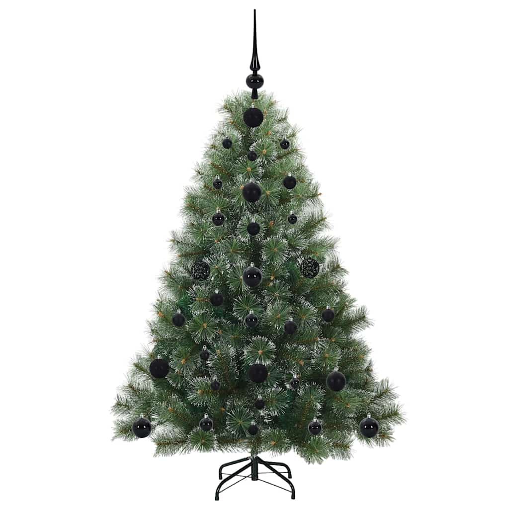 Kunstkerstboom met 150 LED met standaard Groen 120 cm PE en PVC