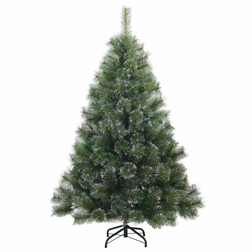 Kunstkerstboom met 150 LED met standaard Groen 120 cm PE en PVC