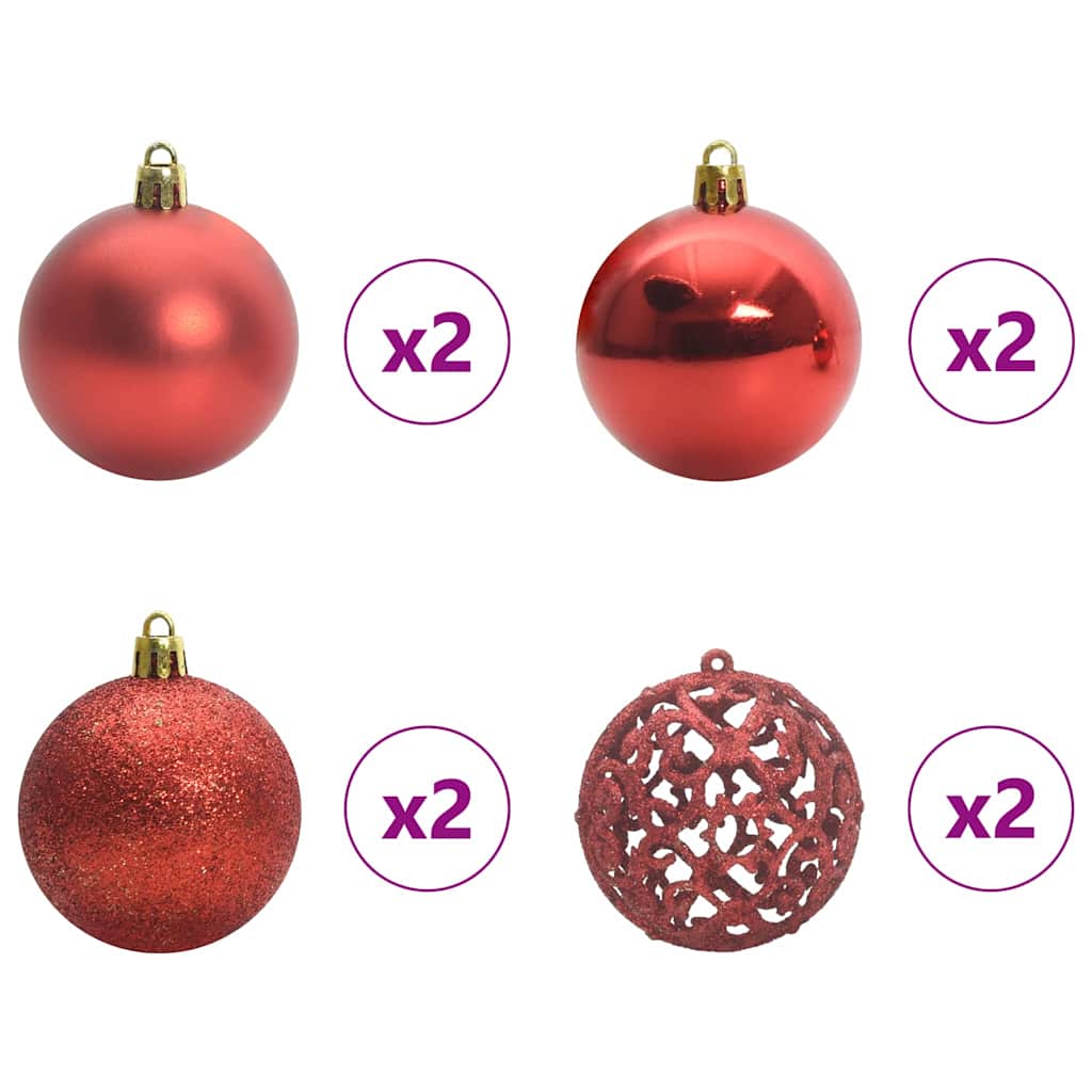 Kunstkerstboom met 150 LED met standaard Groen 150 cm PE en PVC