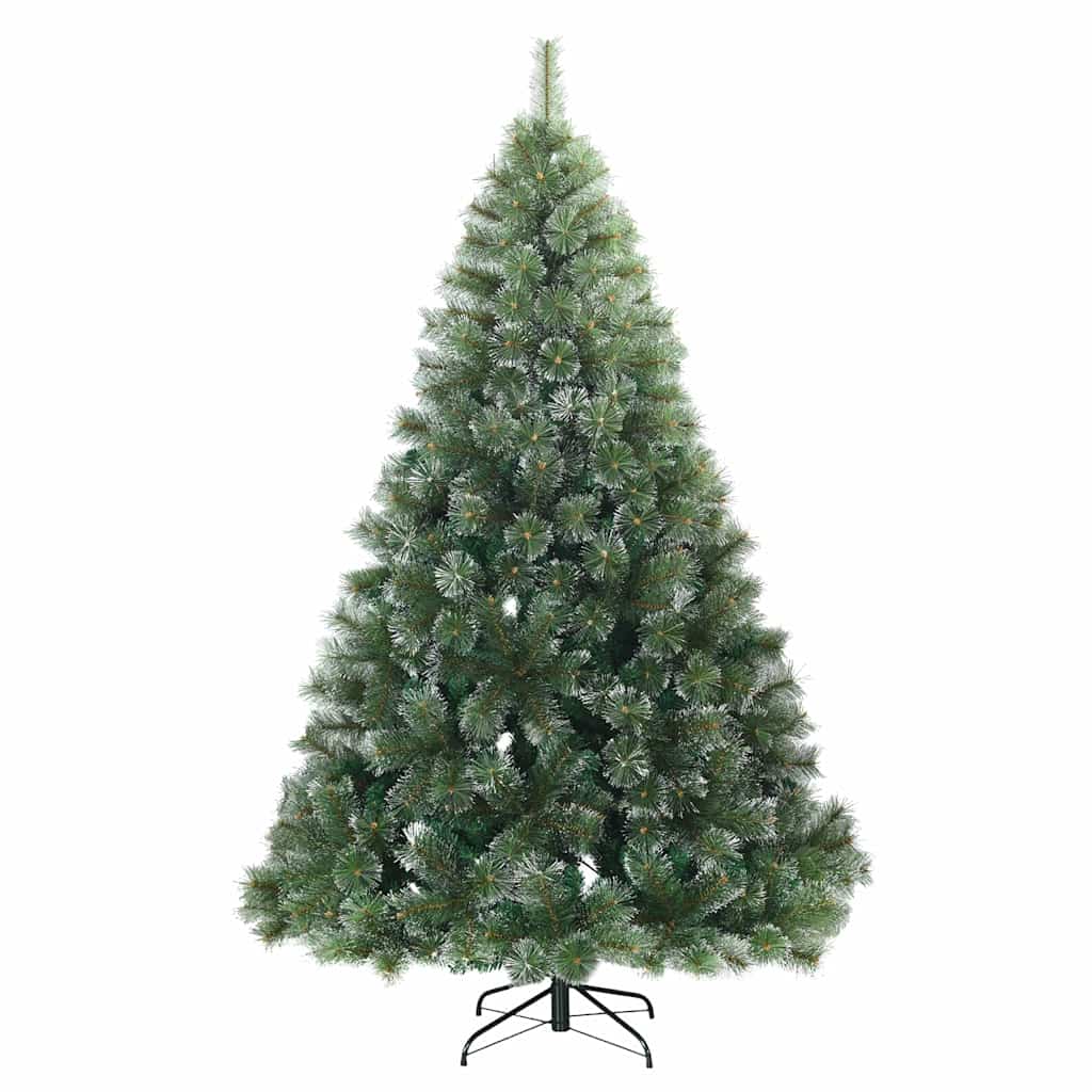 Kunstkerstboom met 300 LED met standaard Groen 180 cm PE en PVC