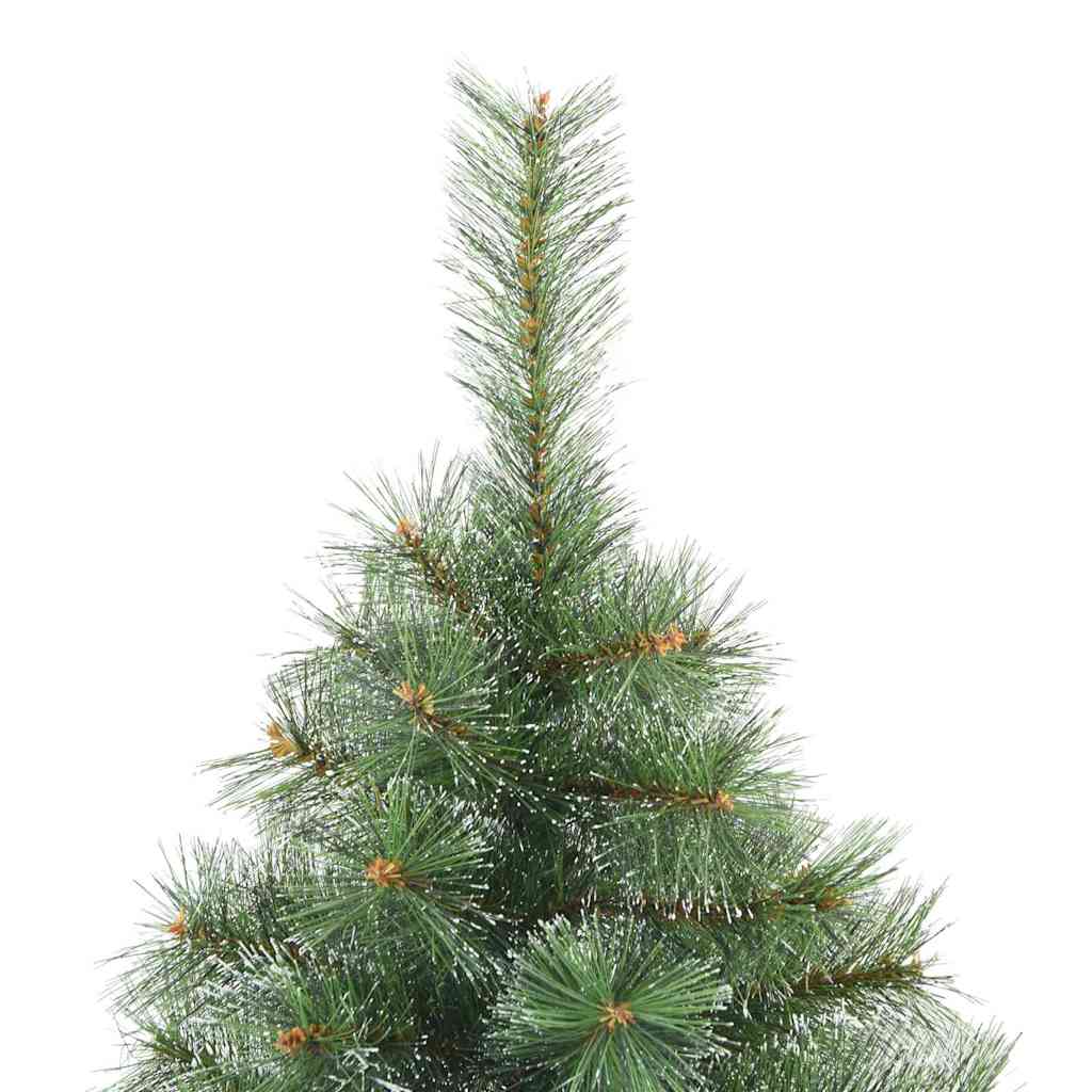 Kunstkerstboom met 300 LED met standaard Groen 210 cm PE en PVC
