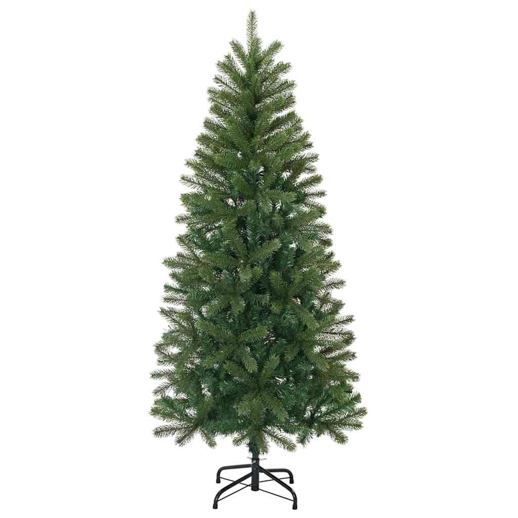 Kunstkerstboom met standaard Groen 150 cm PVC, PE en staal