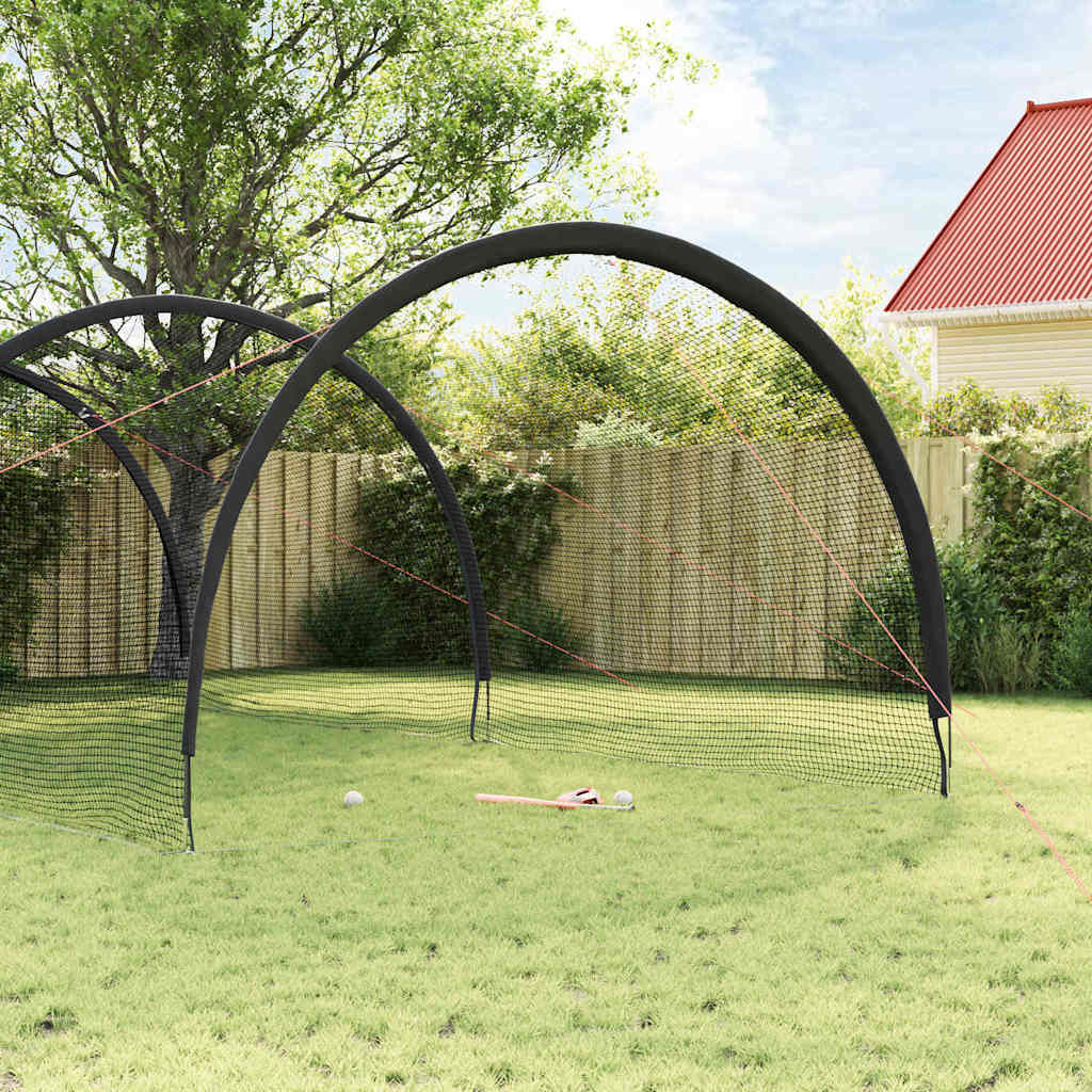 Honken en Softbal Zwart 70 x 35 x 24 cm Polyester