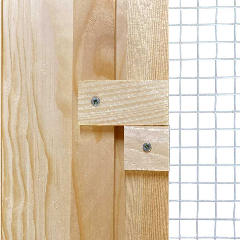 Kippenhok Bruin 225 x 60 x 89 cm