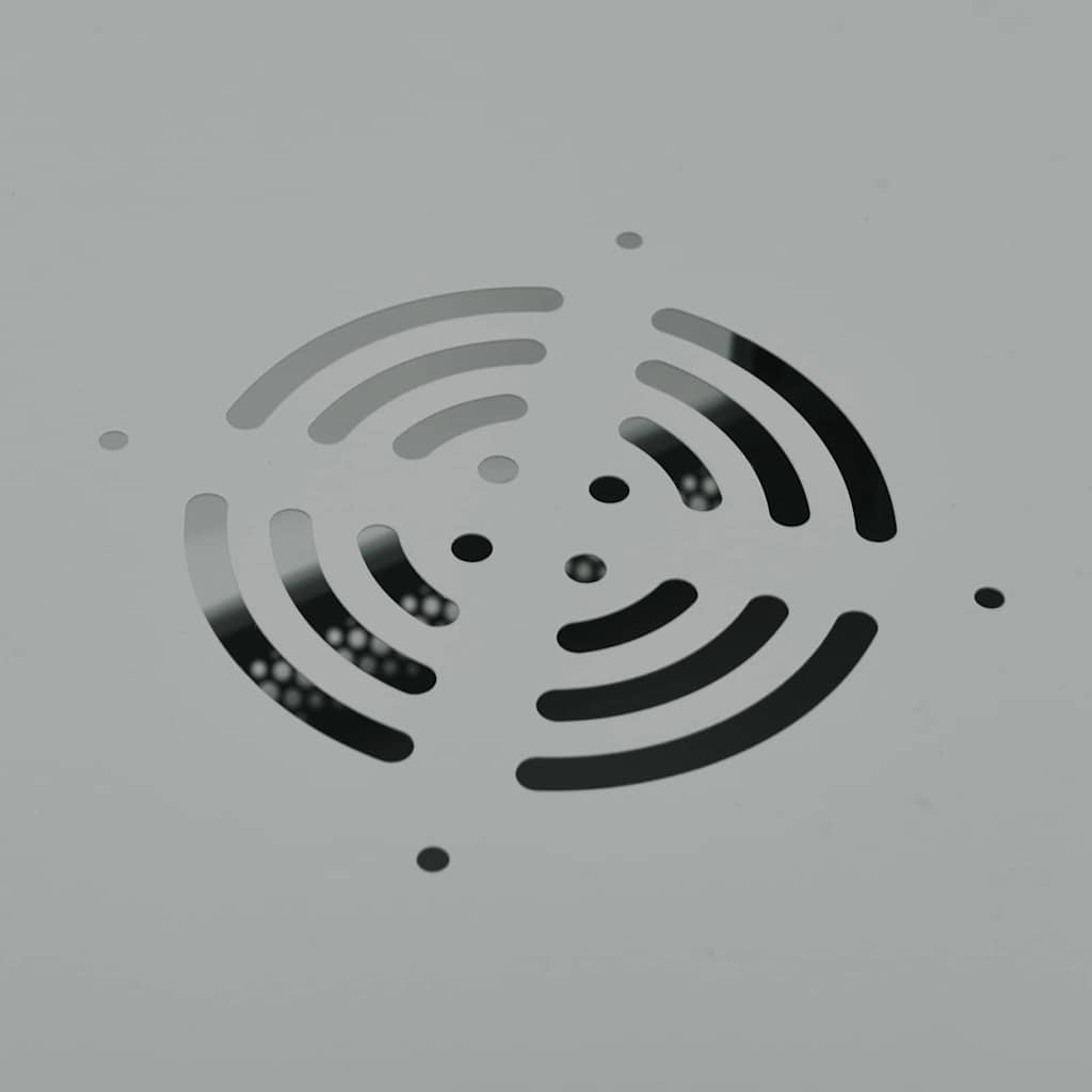 Netwerk kabinet met opslag Grijs 60 x 60 x 50 cm Staal