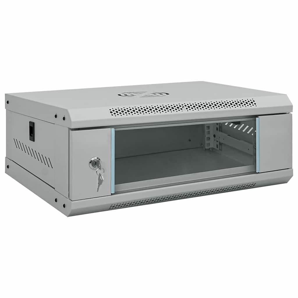 Netwerk kabinet met opslag Grijs 53 x 45 x 21 cm Staal