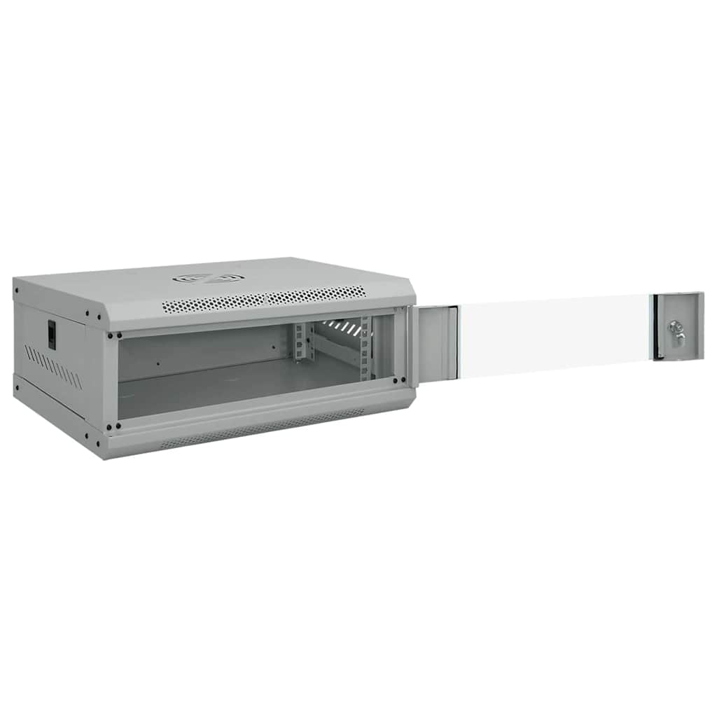 Netwerk kabinet met opslag Grijs 53 x 45 x 21 cm Staal