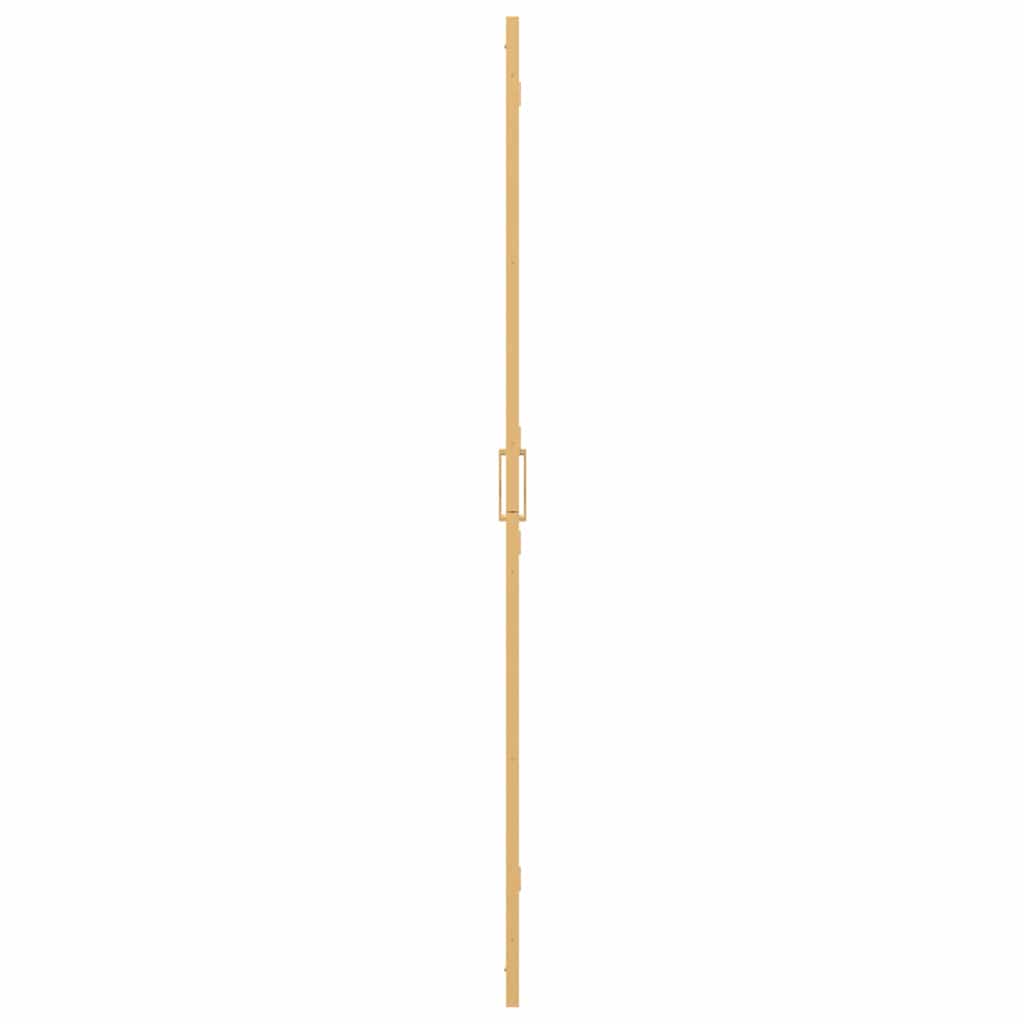 Inloop Douche Wand Goud En Transparant Gehard Glas Gouden frame/helder glas