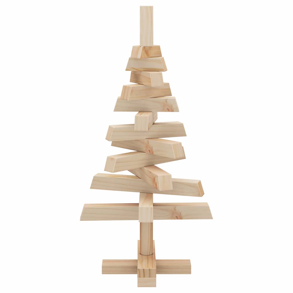 Kerstbomen met standaard Naturel 60 cm Massief grenenhout