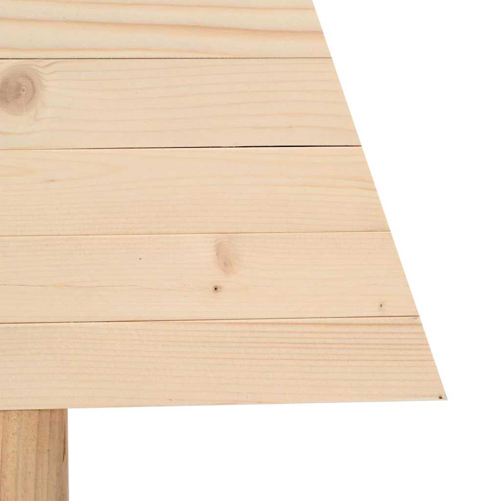 Kerstbomen met standaard Naturel 90 cm Massief grenenhout