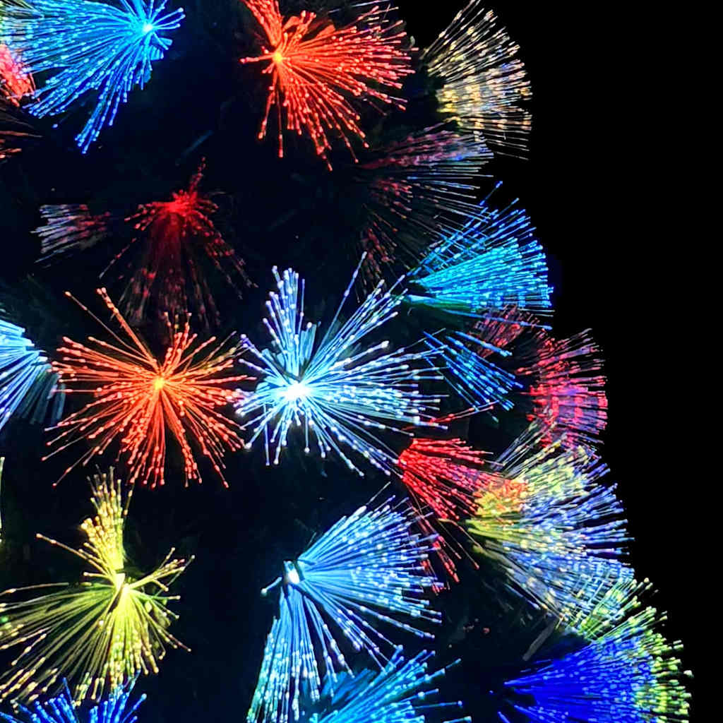 Kunstkerstboom met decoratieve touwlichten Groen 64 cm PVC