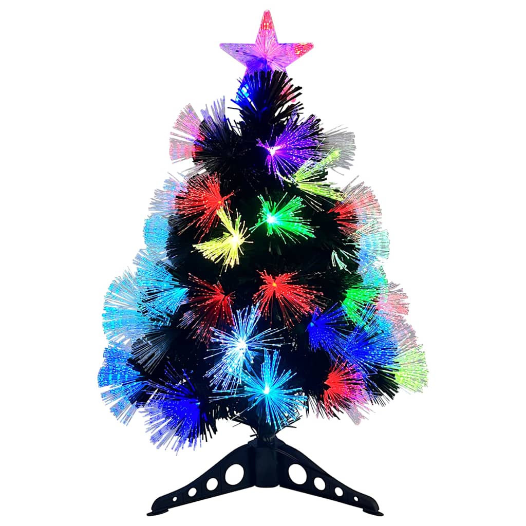 Kunstkerstboom met decoratieve touwlichten Groen 64 cm PVC