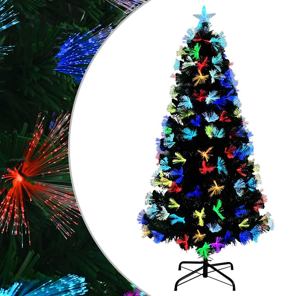 Kunstkerstboom met decoratieve touwlichten Groen 150 cm PVC