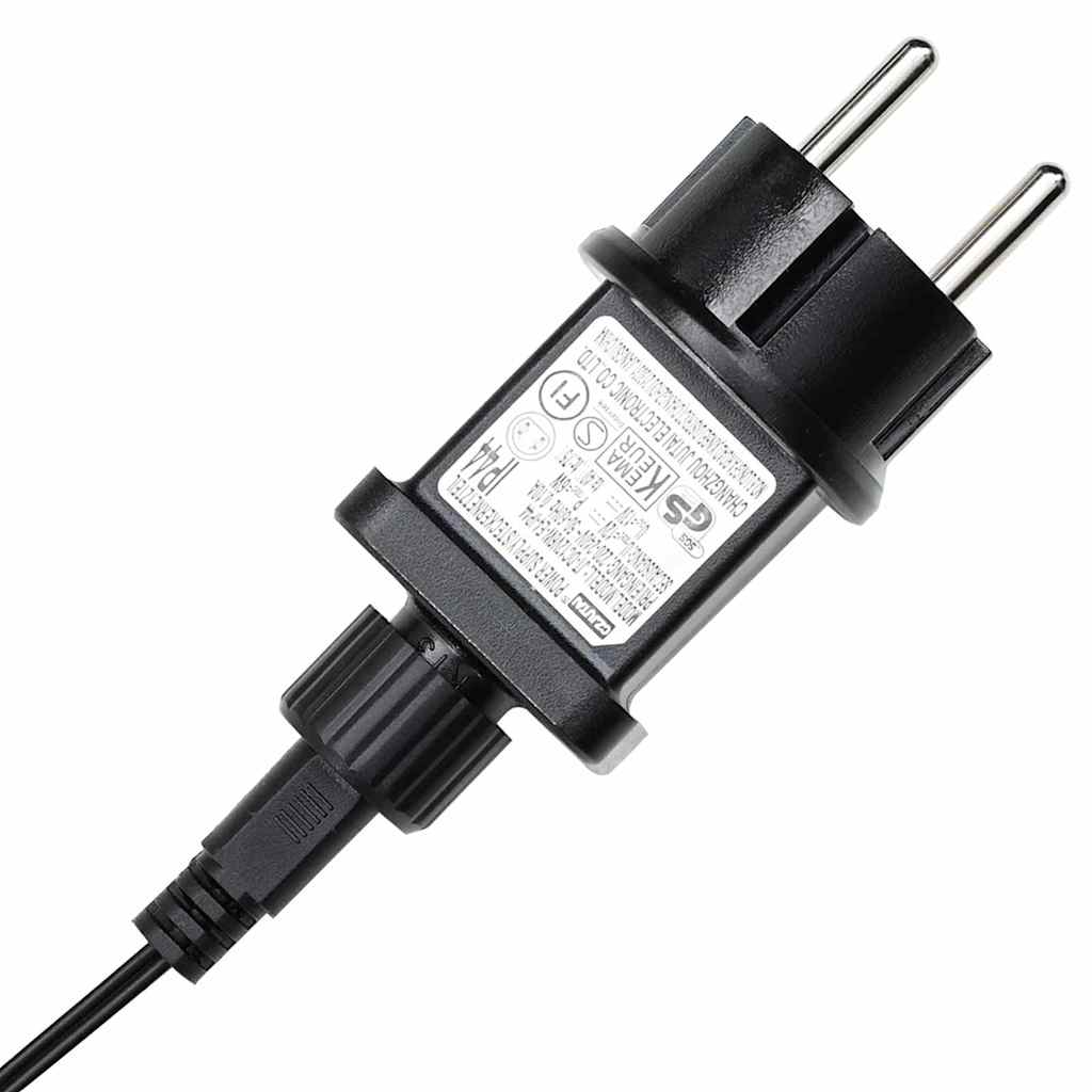 Kunstkerstboom met decoratieve touwlichten Groen 180 cm PVC