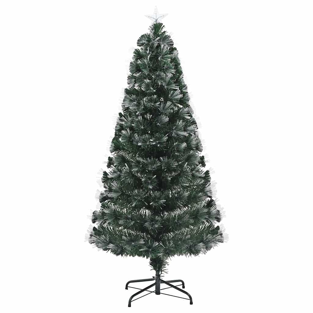 Kunstkerstboom met decoratieve touwlichten Groen 180 cm PVC
