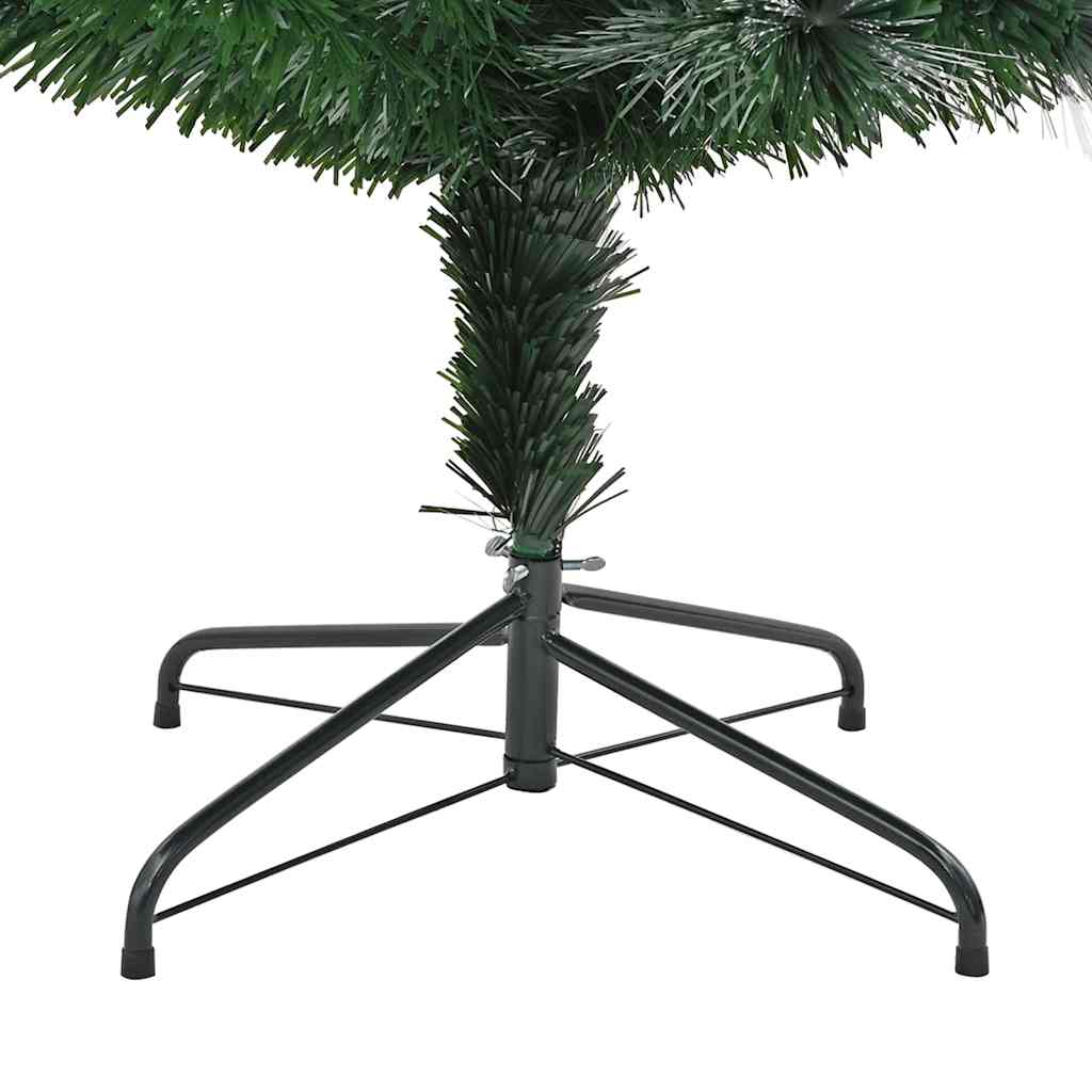 Kunstkerstboom met decoratieve touwlichten Groen 210 cm PVC