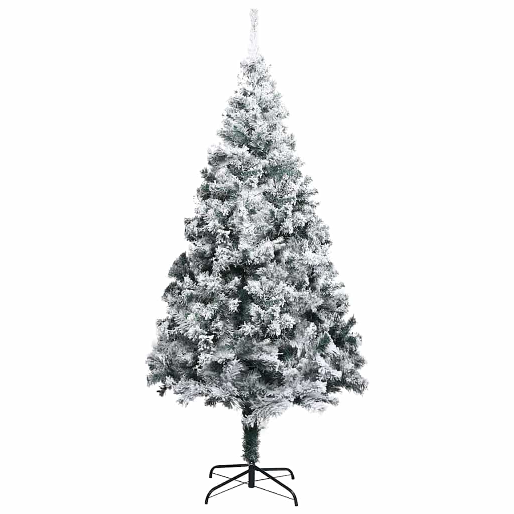Kerstboom Met Decoratieve Touwlichten 300 Cm Pvc Wit