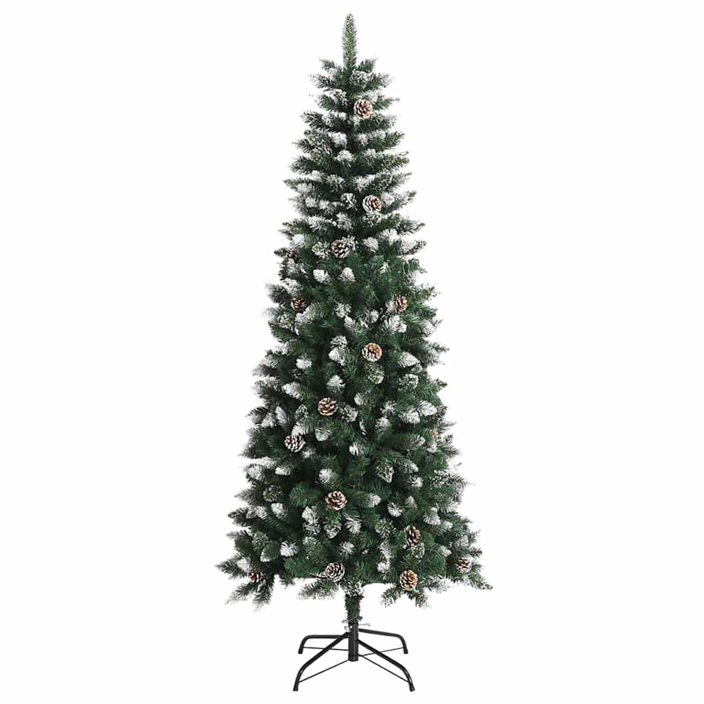 Kunstkerstboom Groen 66 x 66 x 150 cm PVC en Plastic en Staal