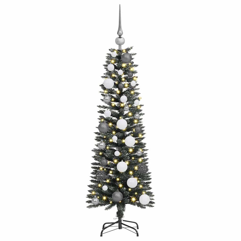 Kunstkerstboom met 150 LED Groen 40.5 x 40.5 x 120 cm