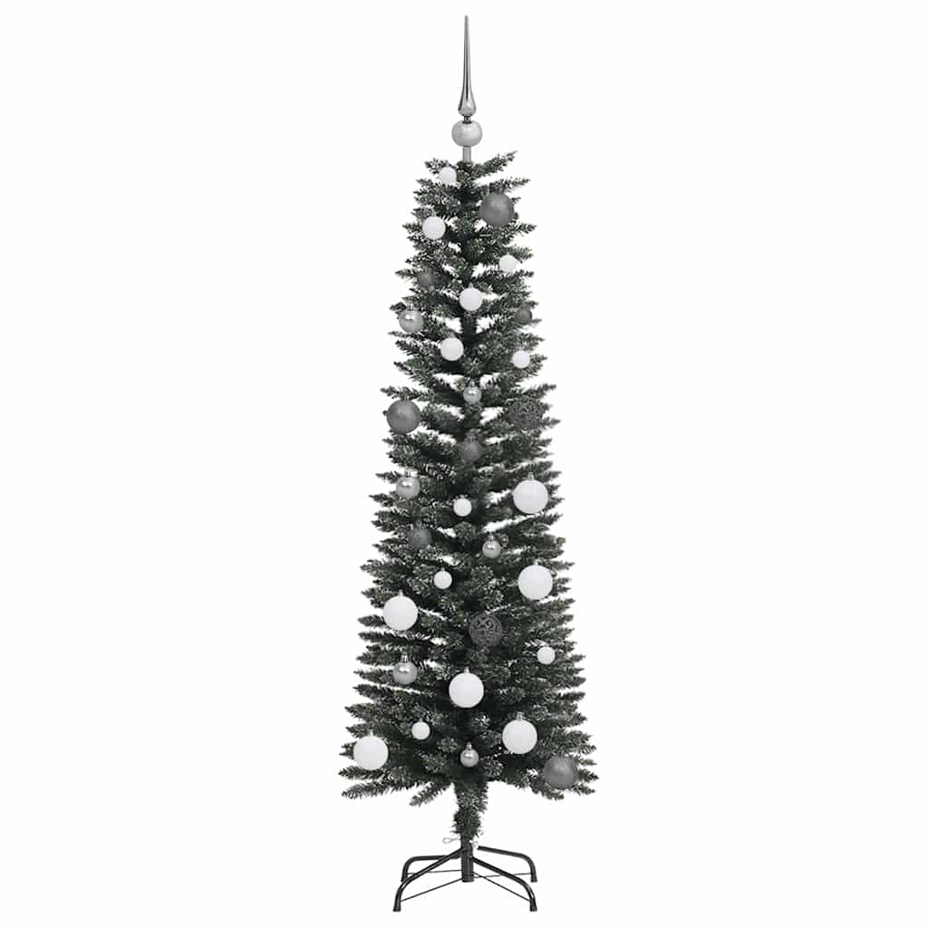 Kunstkerstboom Groen 43 x 43 x 150 cm PVC en Plastic en Staal