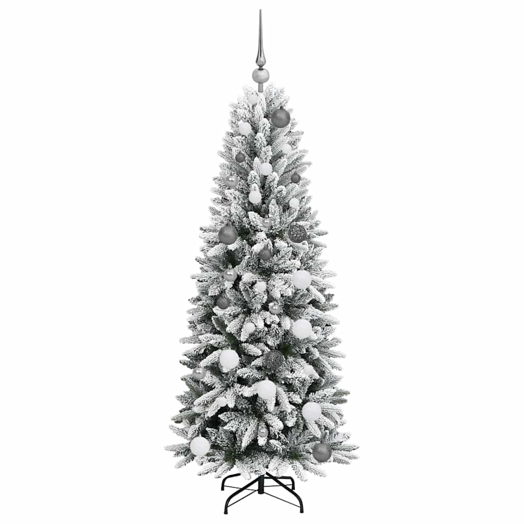Kunstkerstboom met 150 LED met standaard Wit 63 x 63 x 150 cm