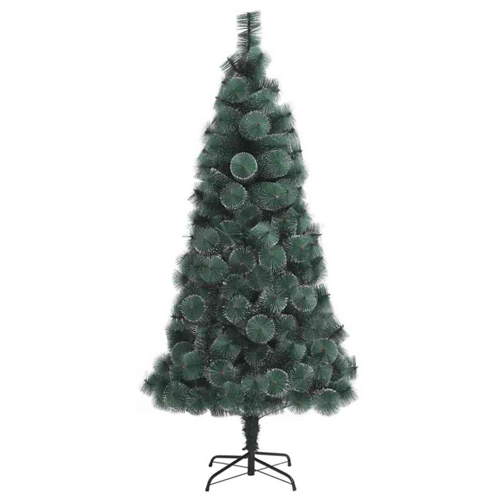 Kunstkerstboom met LED -striplichten Groen 35 x 35 x 150 cm PET