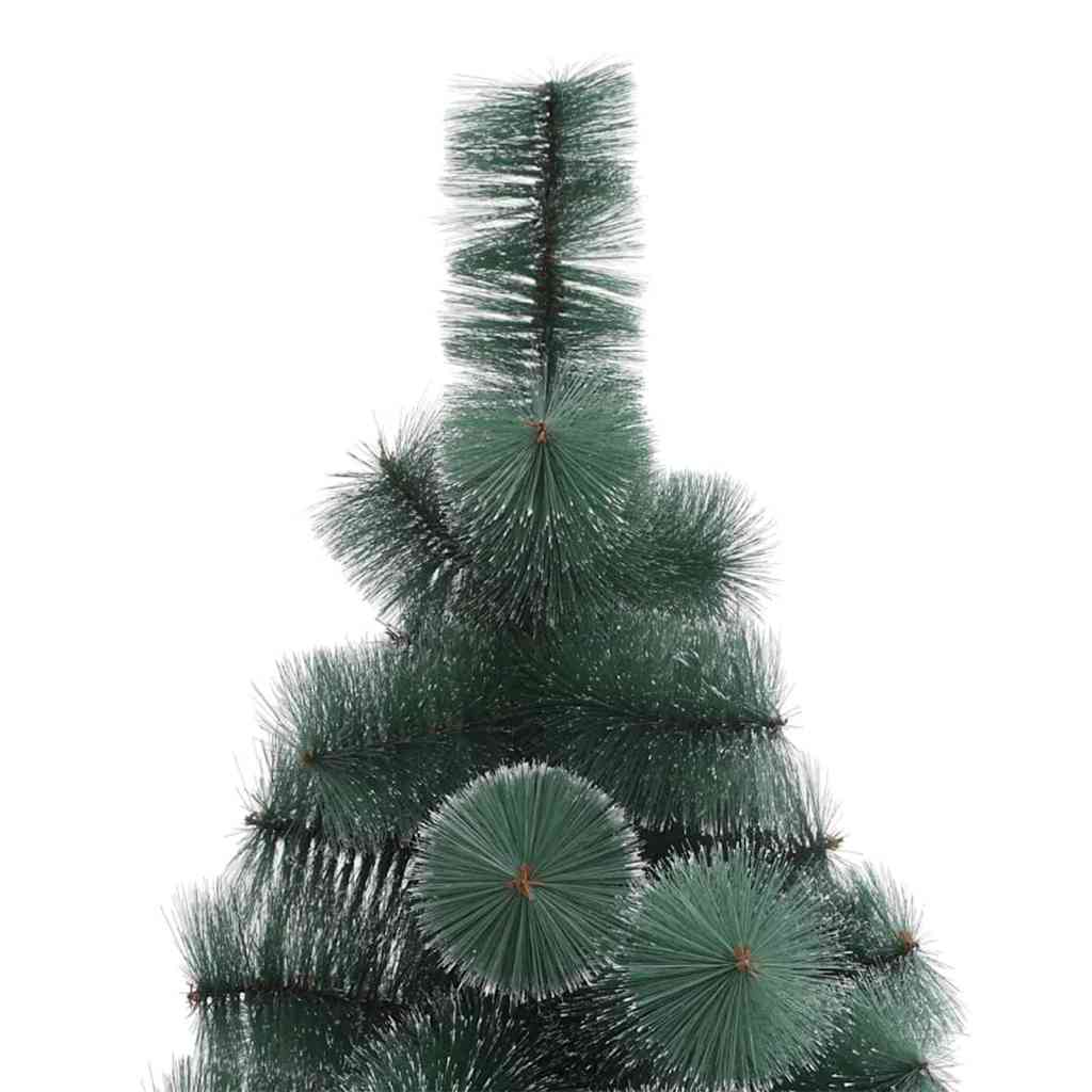 Kunstkerstboom met LED -striplichten Groen 40 x 40 x 180 cm PET