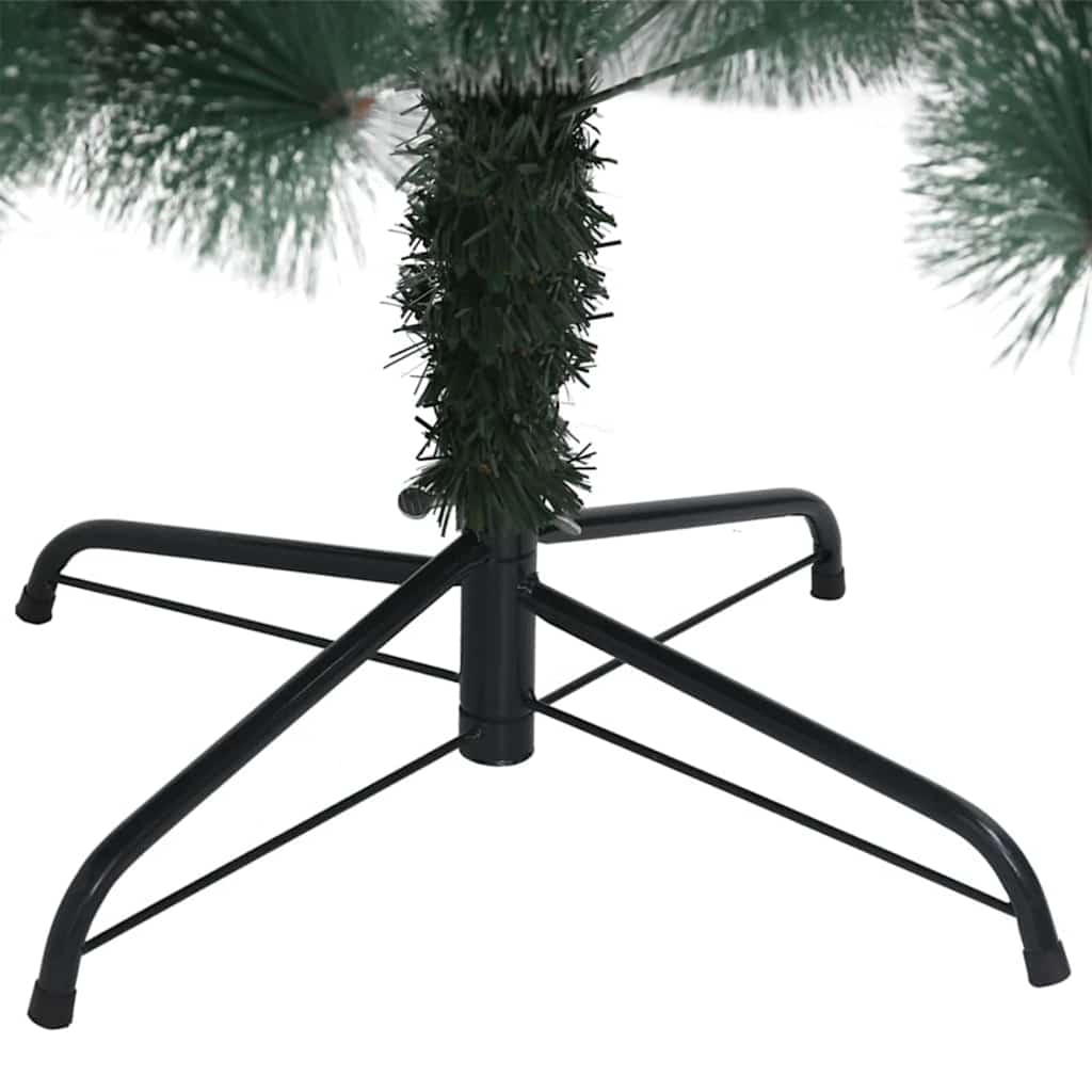 Kunstkerstboom met LED -striplichten Groen 40 x 40 x 180 cm PET