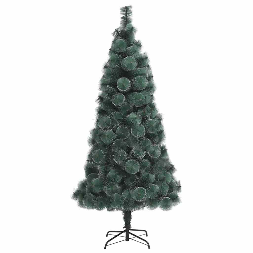 Kunstkerstboom met LED -striplichten Groen 40 x 40 x 180 cm PET