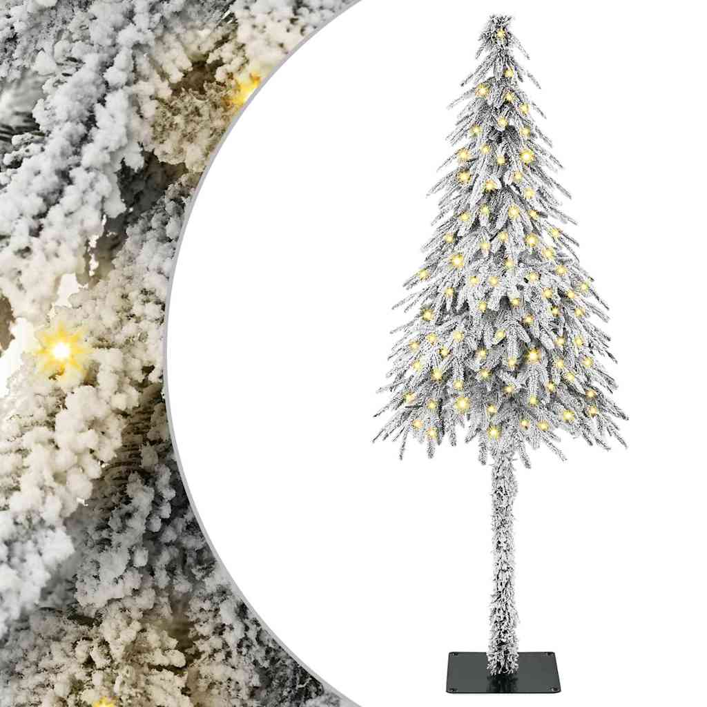 Kerstboom met 150 LED met standaard Wit 150 cm PE en staal