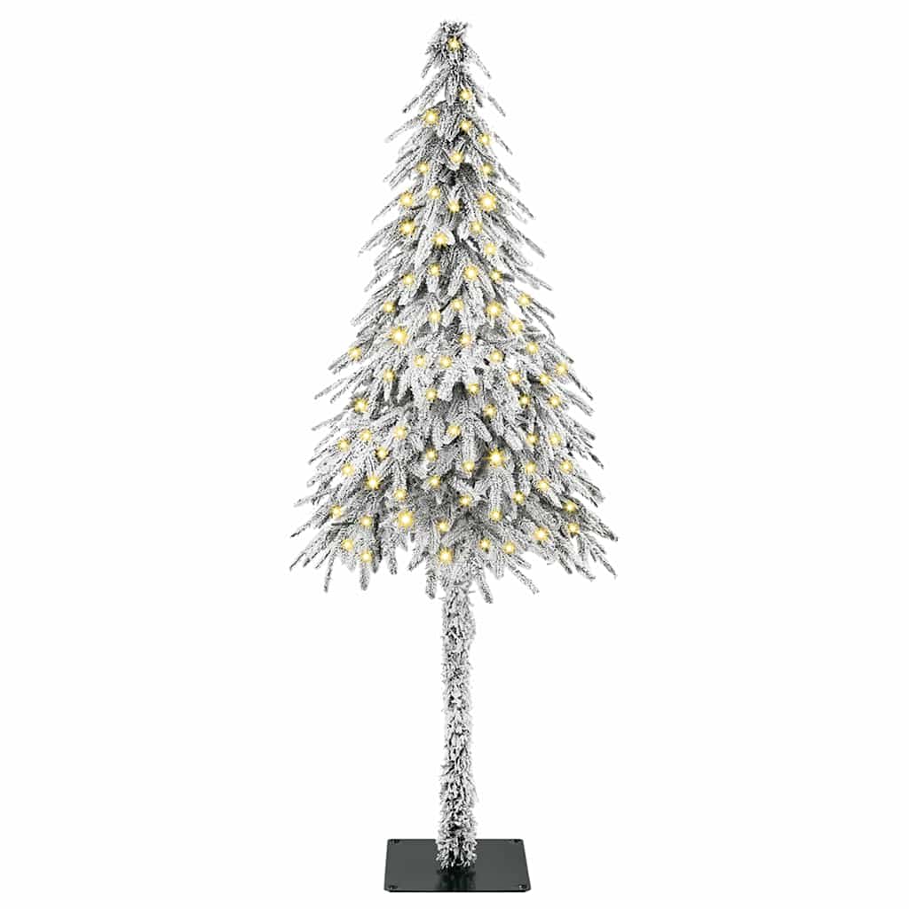 Kerstboom met 150 LED met standaard Wit 150 cm PE en staal