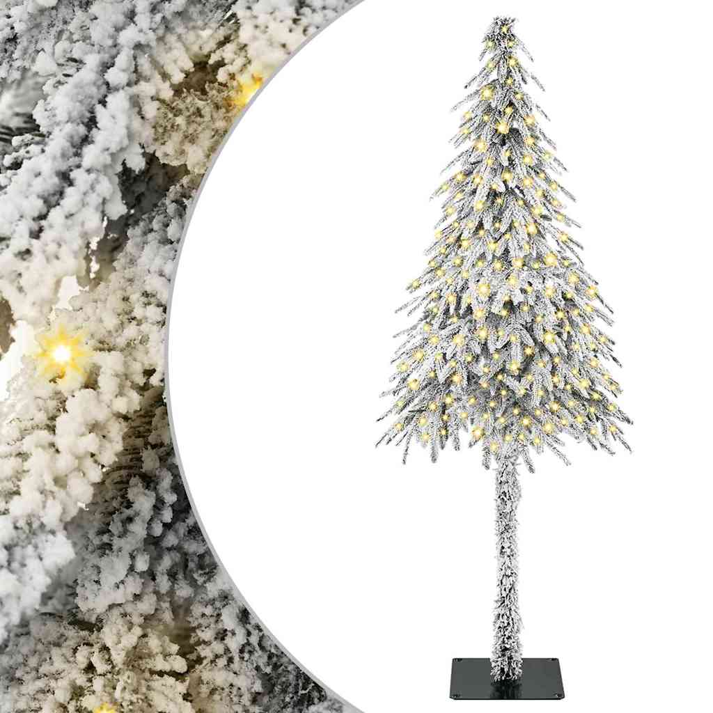 Kerstboom met 300 LED met standaard Wit 180 cm PE en staal