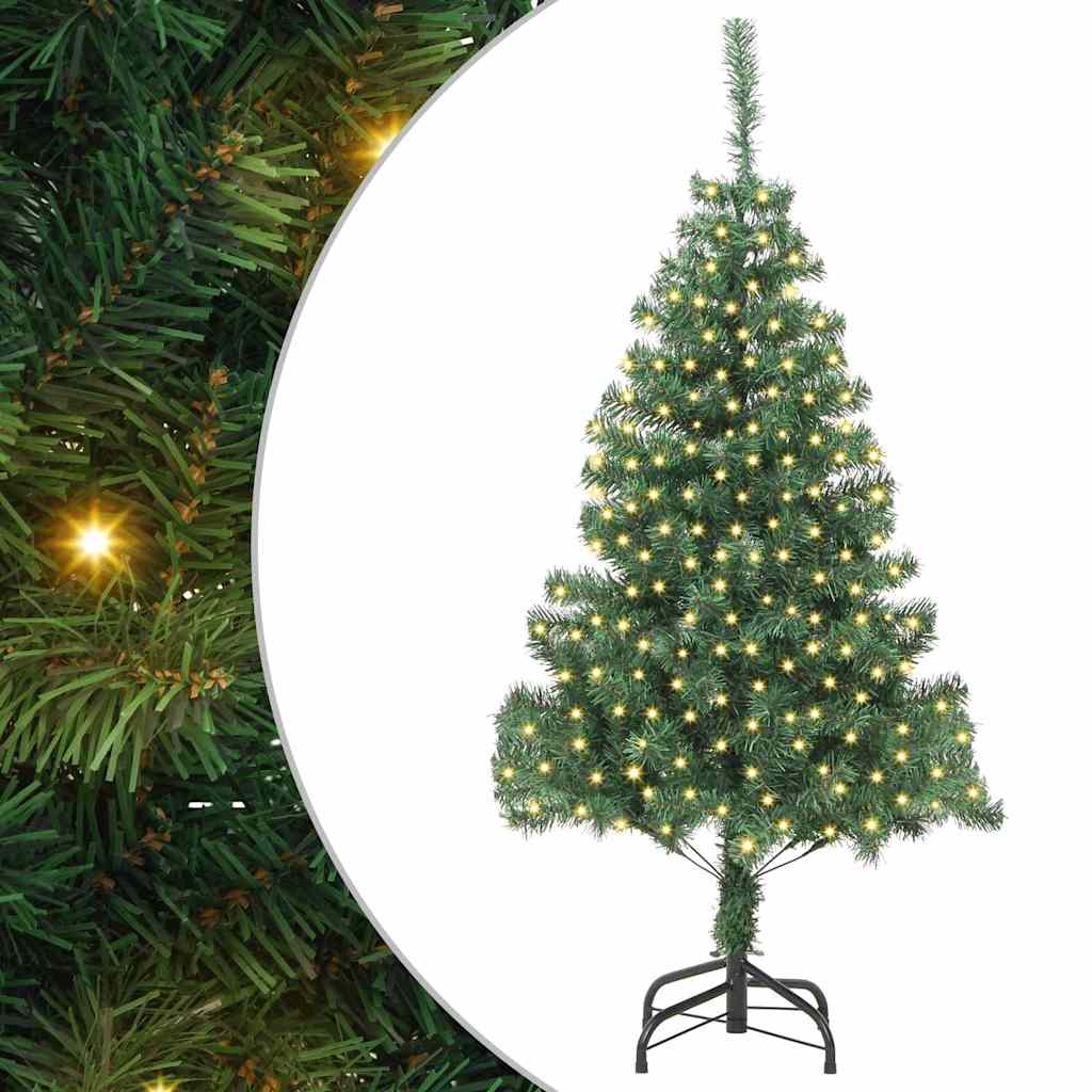 Kerstboom met 300 LED met standaard Groen 180 cm PVC