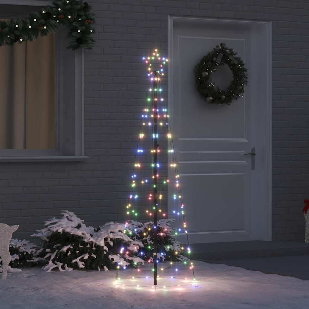 LED Kerstboom met 390 LED Multikleur 250 cm IJzer